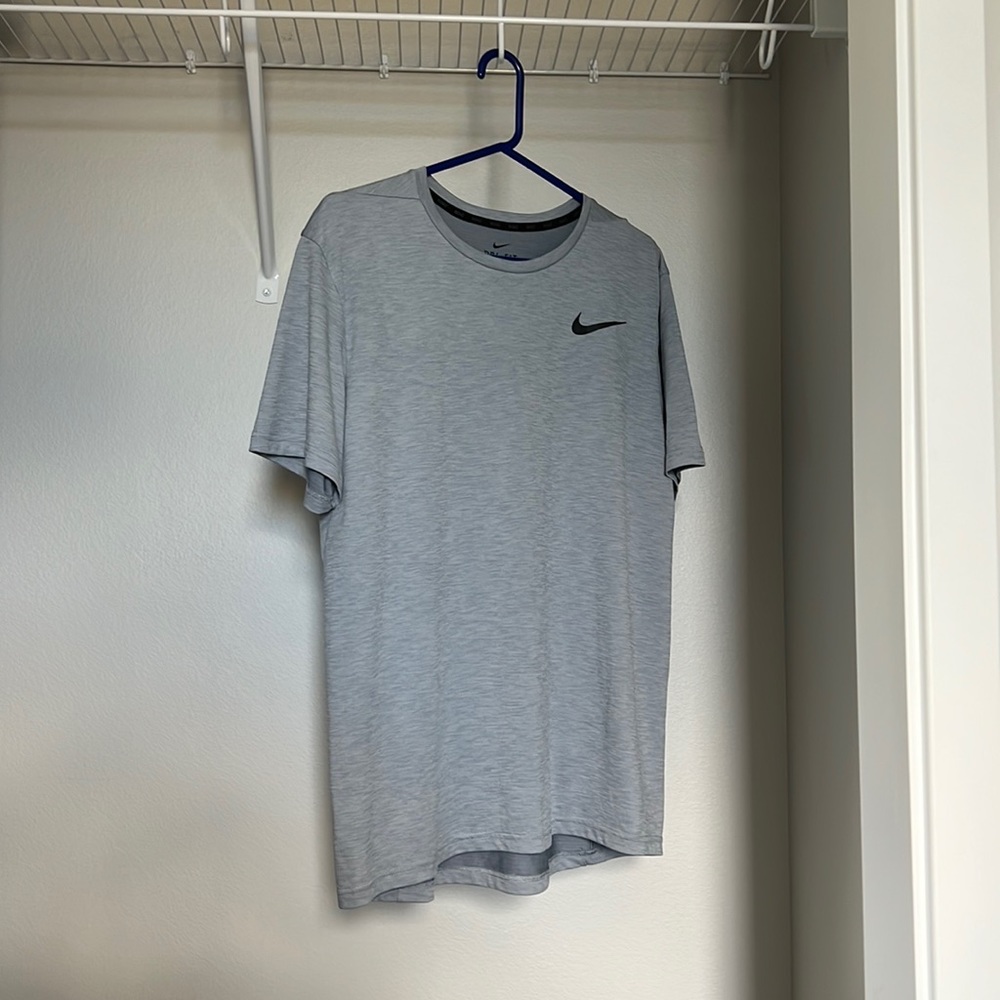 Men’s Light Gray Dri Fit Shirt